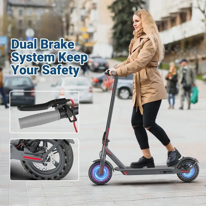Les meilleures trottinettes électriques pliables avec batterie, vitesse et confort exceptionnels, applications, écrans LED et Bluetooth.